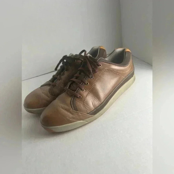 FOOTJOY FJ Contour Golf Casual Shoes Brown Leather-Size:10.5 M - Picture 5 of 9